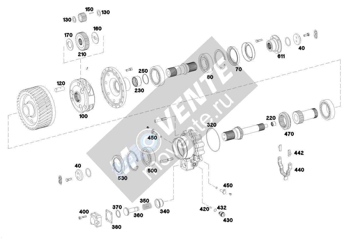 Шарикоподшипник 7015978 Liebherr