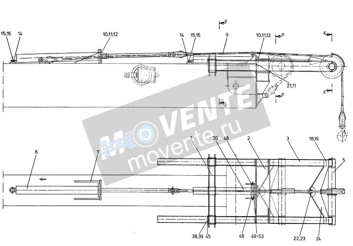 Шарикоподшипник радиальный 745148108 Liebherr
