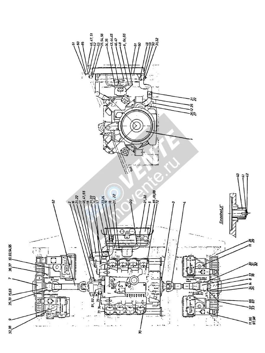 Подшипник круглый 726901808 Liebherr