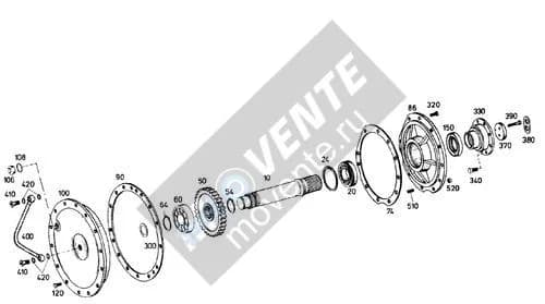 Роликоподшипник с цилиндрическими роликами 500556808 Liebherr