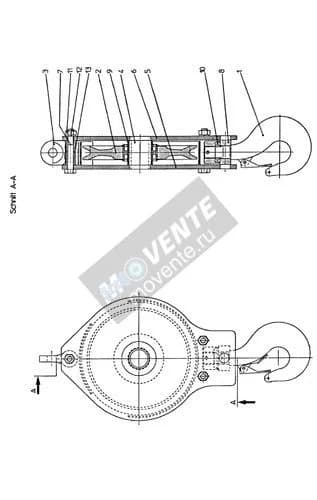 Подшипник с цилиндрическими роликами 746606477 Liebherr