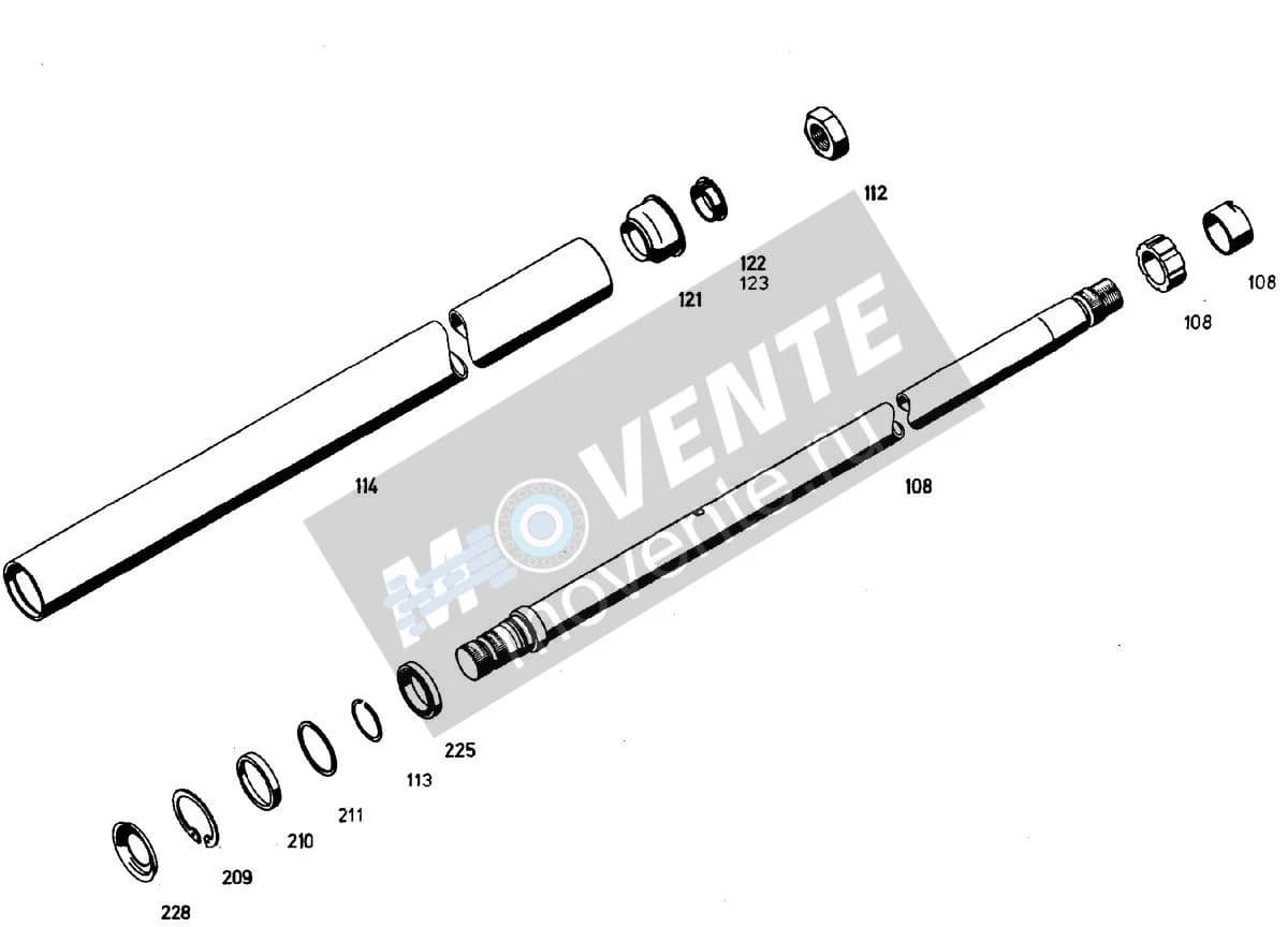 Подшипник игольчатый 570040408 Liebherr