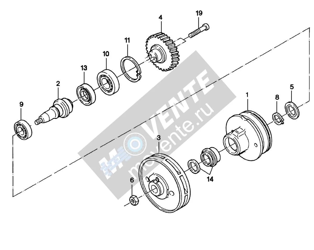 Шарикоподшипник радиальный 781082508 Liebherr
