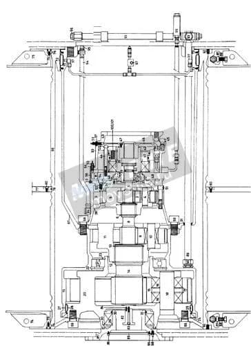 Роликоподшипник с цилиндрическими роликами 570703508 Liebherr