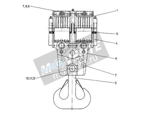 Подшипник с цилиндрическими роликами 746606108 Liebherr