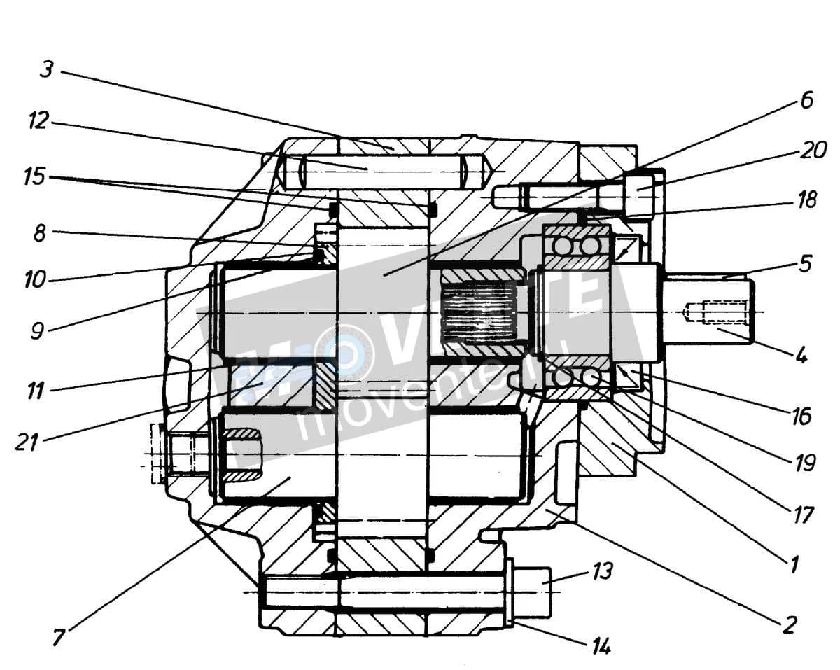 Шарикоподшипник 514808908 Liebherr