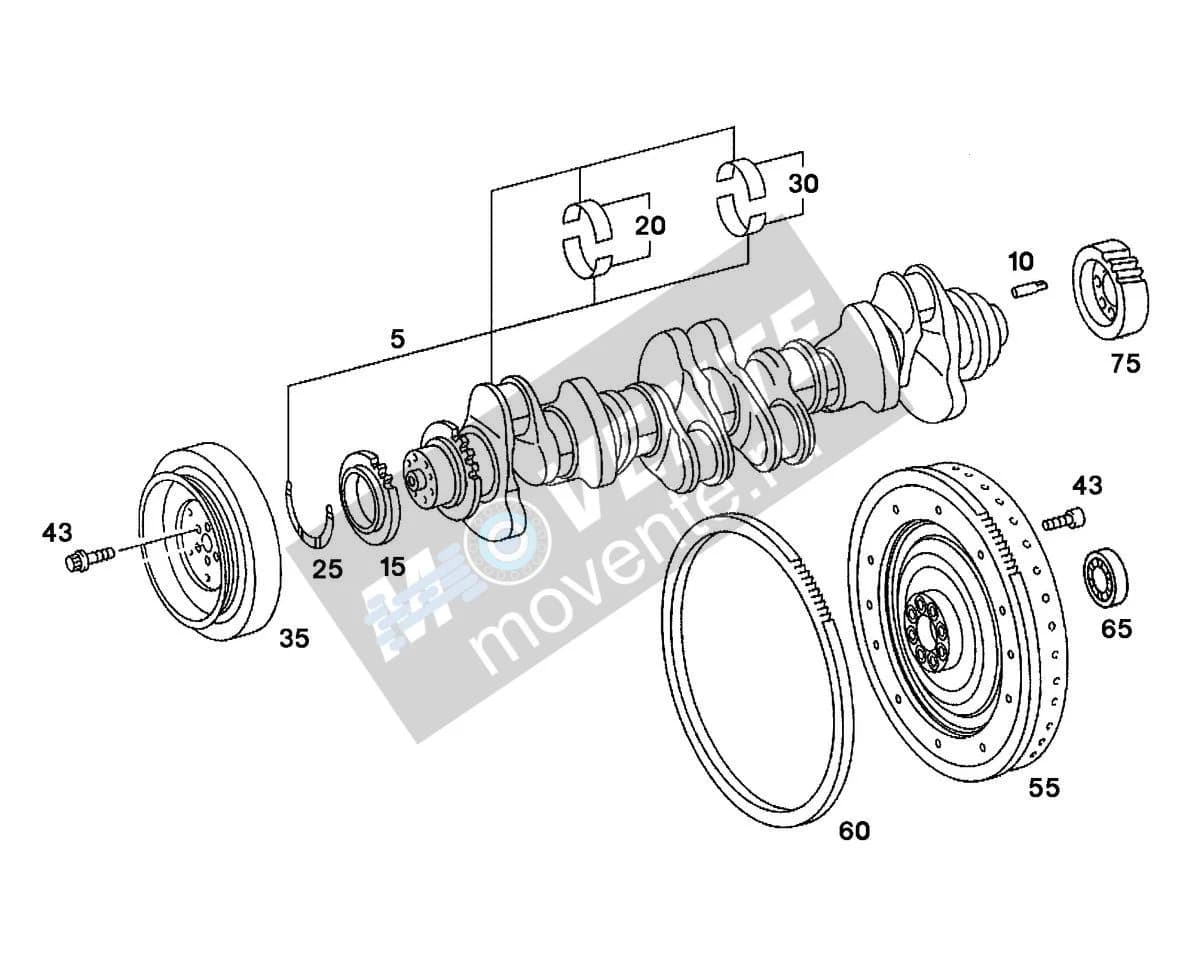 Шарикоподшипник радиальный 571881808 Liebherr