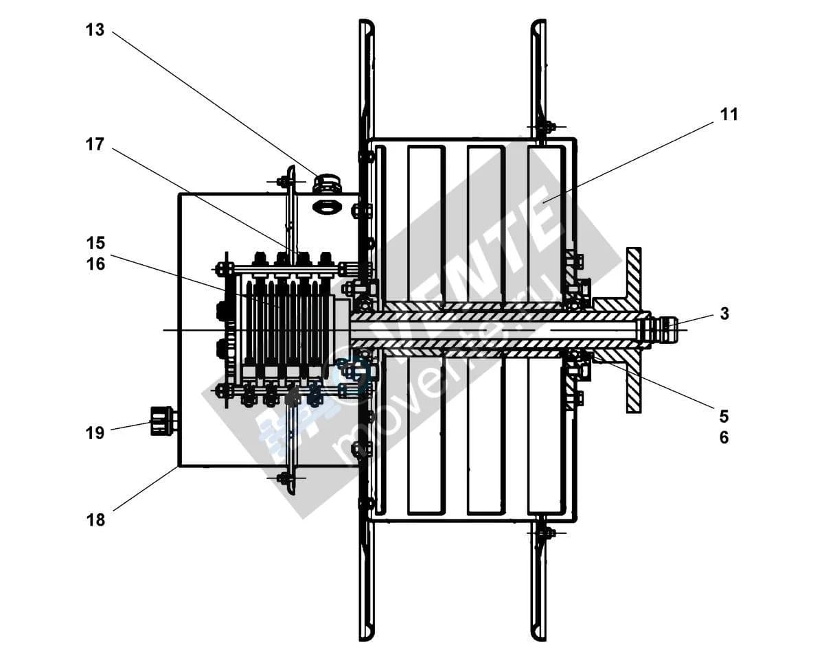 Шарикоподшипник радиальный 745128808 Liebherr