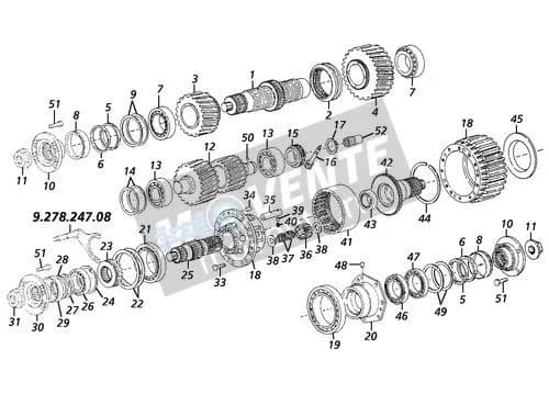 Роликоподшипник с цилиндрическими роликами 571065908 Liebherr