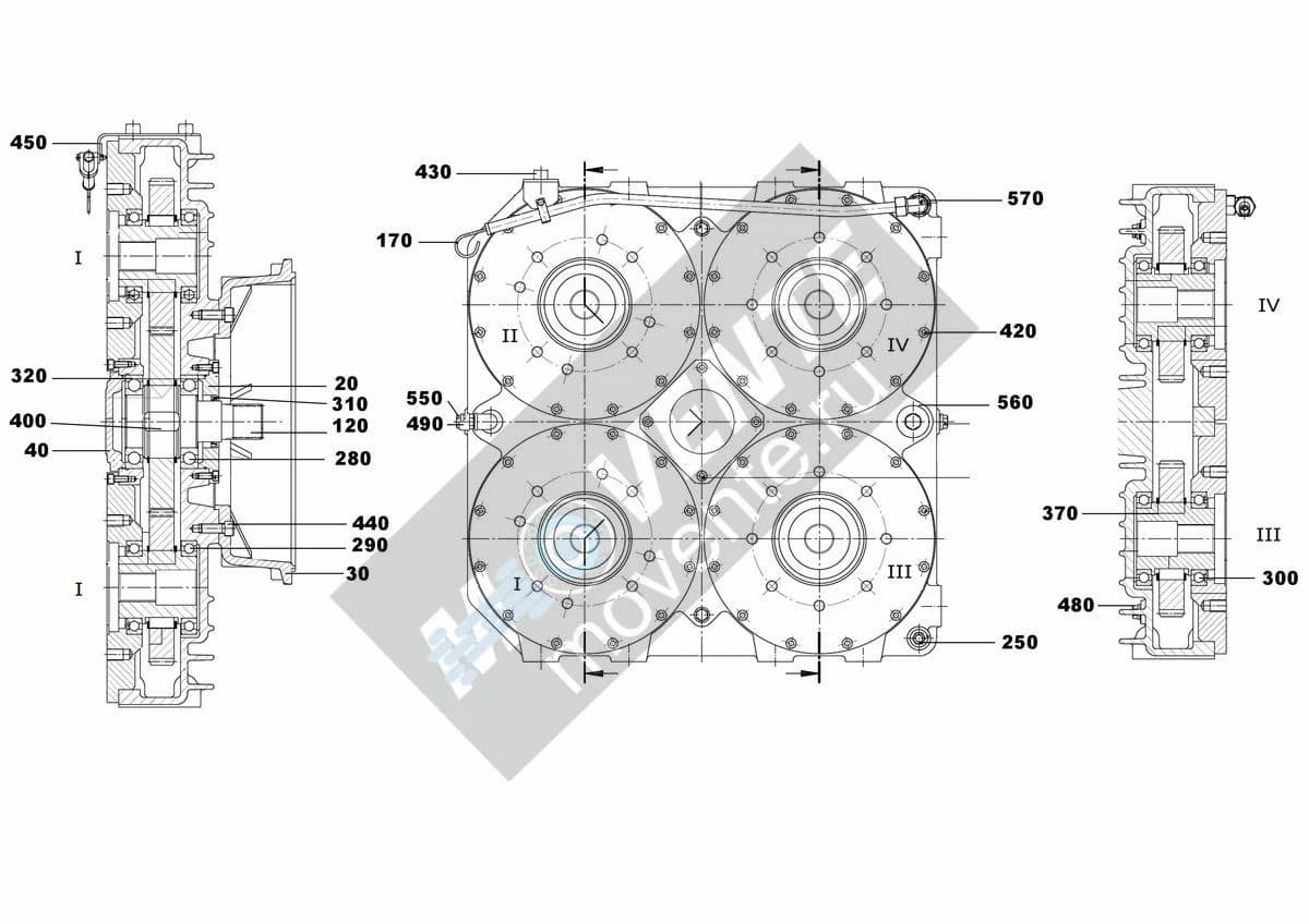 Шарикоподшипник радиальный 10567114 Liebherr
