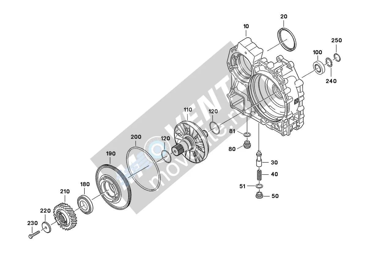 Роликоподшипник конический 571803808 Liebherr