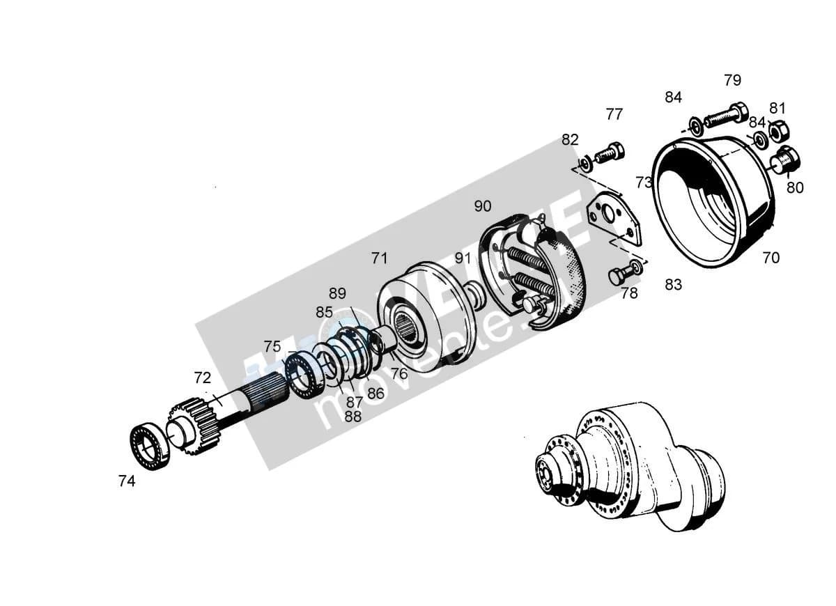 Роликоподшипник конический 746201101 Liebherr