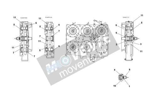 Роликоподшипник с цилиндрическими роликами 570670477 Liebherr