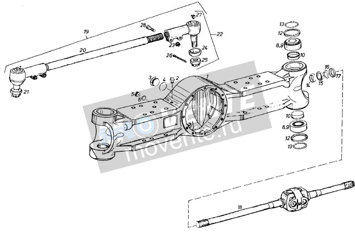 Подшипник игольчатый 746663308 Liebherr