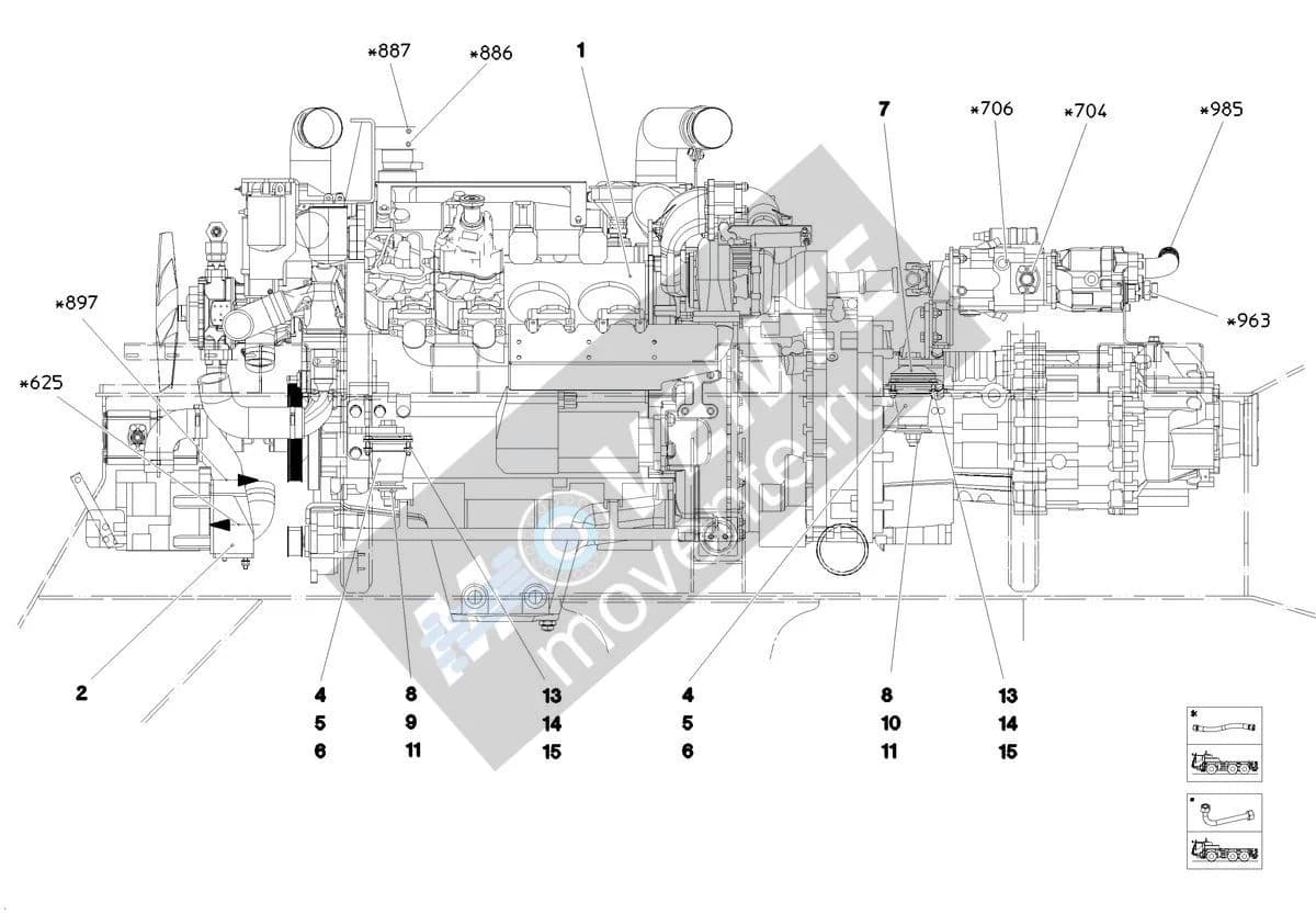 Подшипник конический 550458708 Liebherr