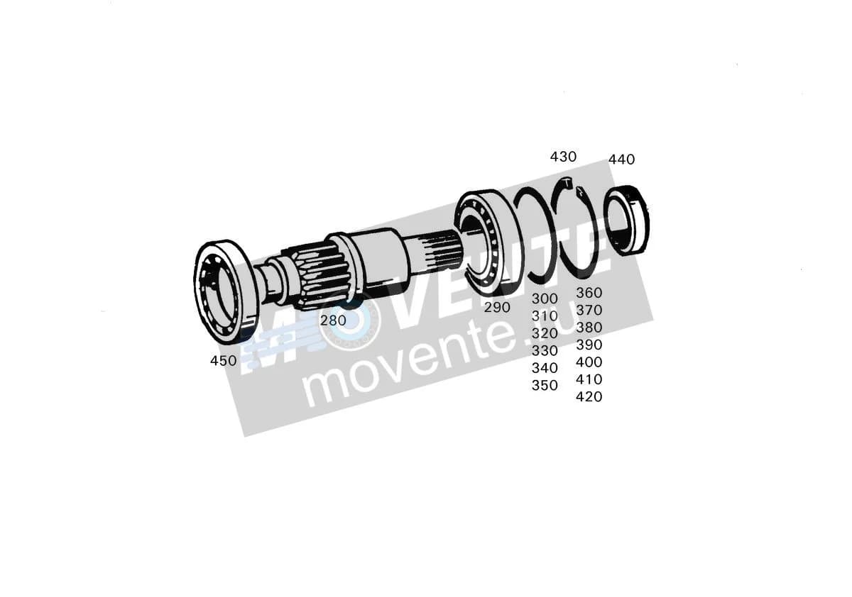 Роликоподшипник 7360962 Liebherr