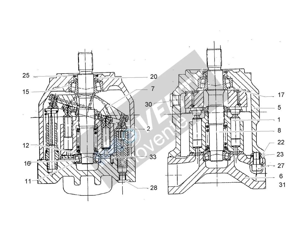 Роликоподшипник конический 7408820 Liebherr