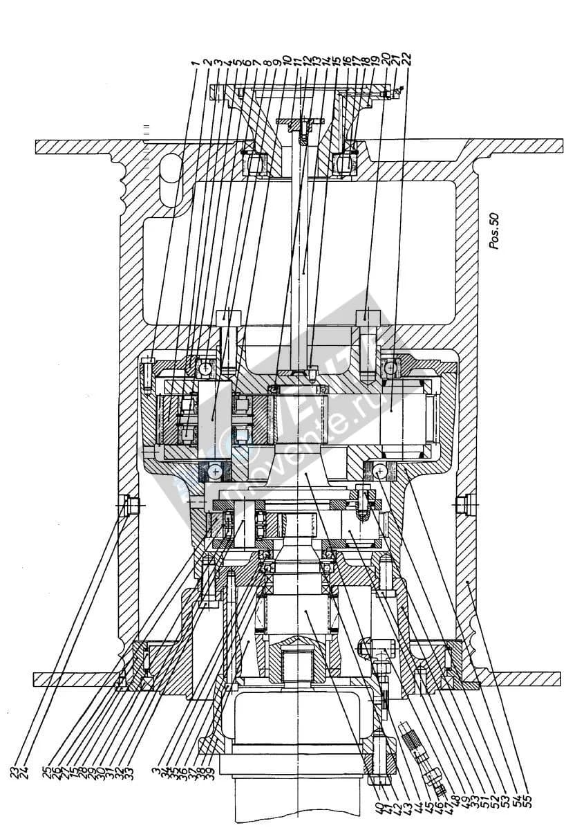 Роликоподшипник с цилиндрическими роликами 746332408 Liebherr