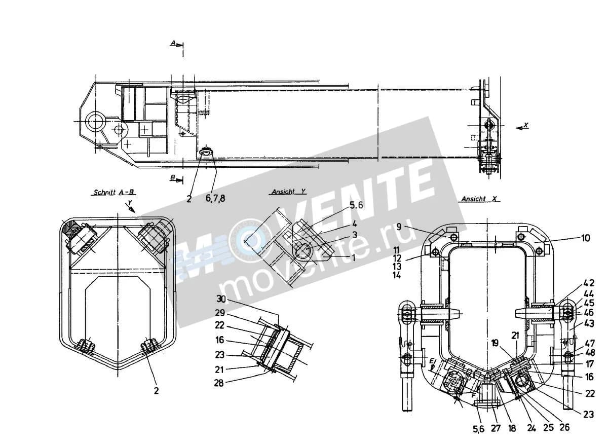 Подшипник 921079908 Liebherr