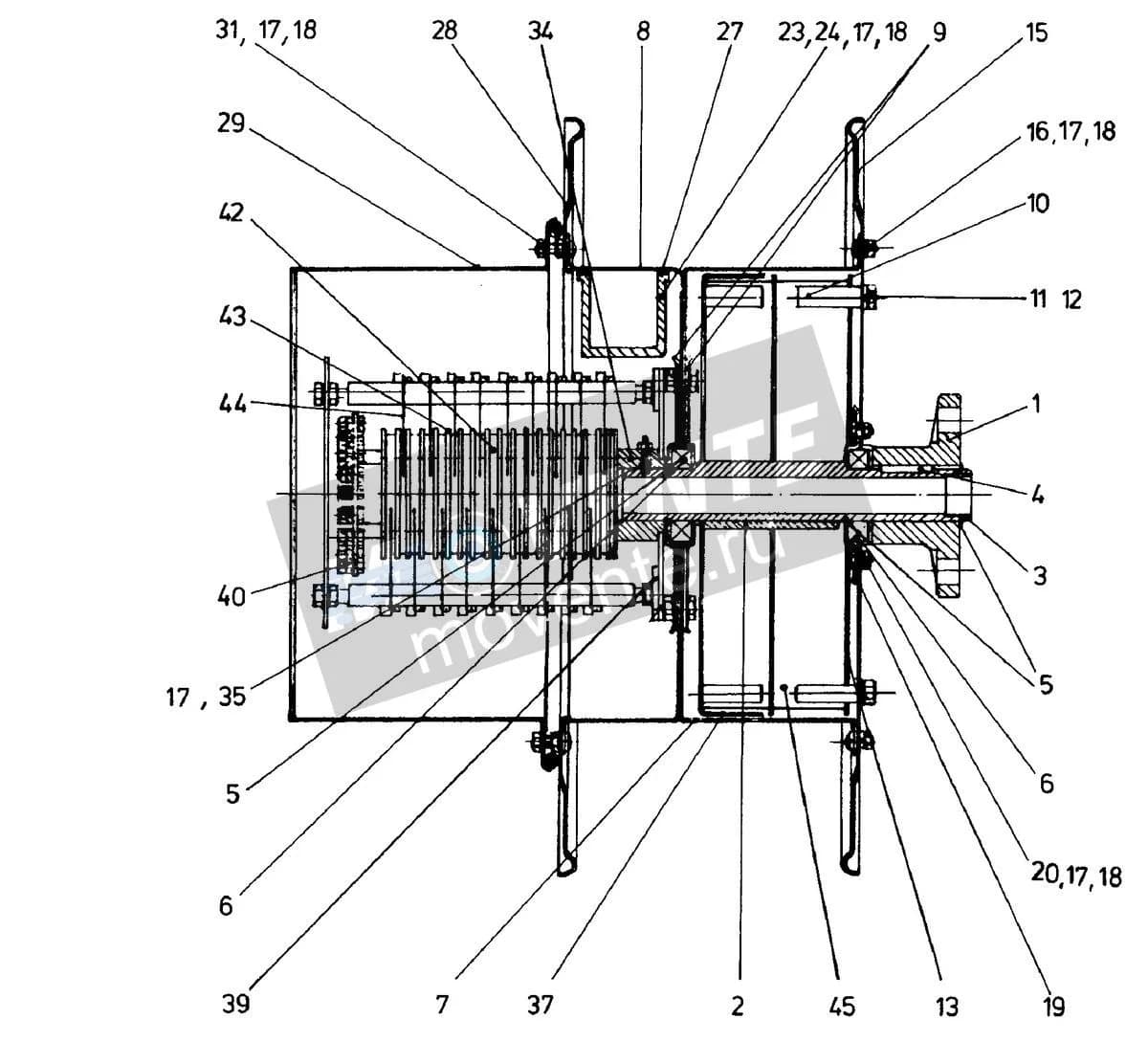 Шарикоподшипник радиальный 570200008 Liebherr