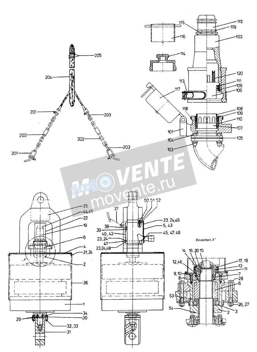 Роликоподшипник самоустанавливающийся 570378108 Liebherr