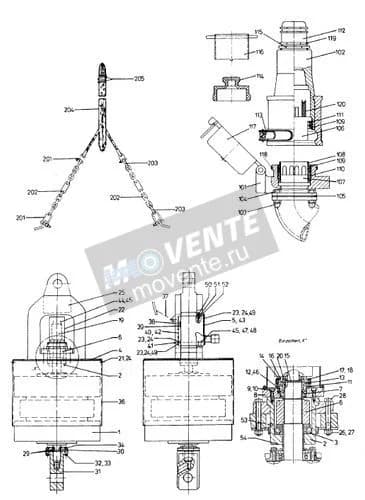 Роликоподшипник самоустанавливающийся 570378108 Liebherr