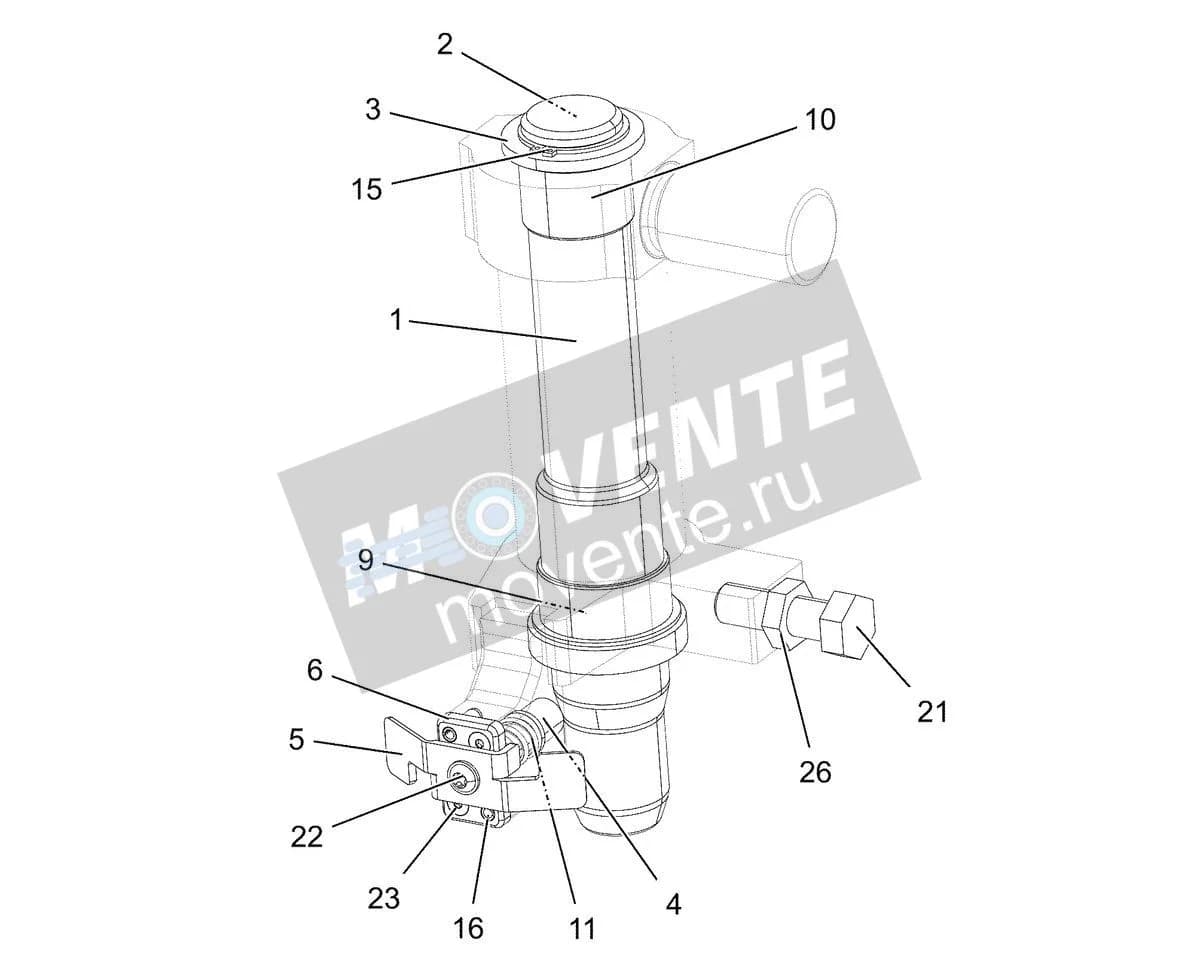 Подшипник скольжения 10876377 Liebherr