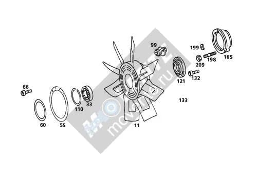Шарикоподшипник радиально-упорный 571185508 Liebherr
