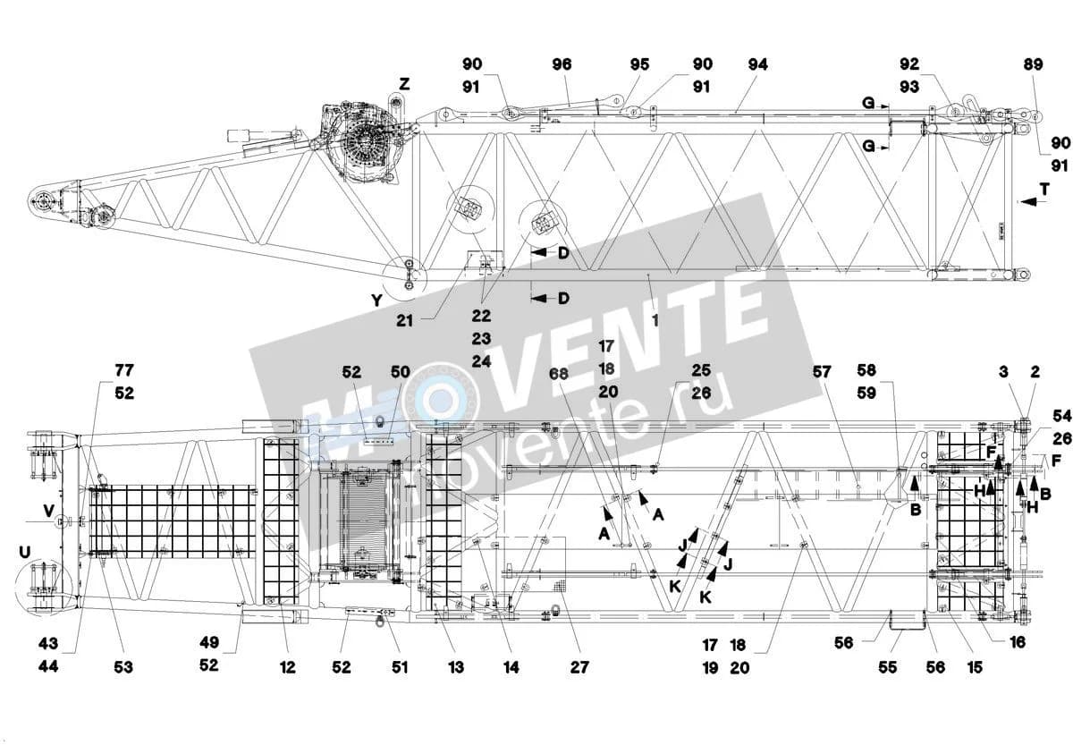 Шарикоподшипник радиальный 745148808 Liebherr