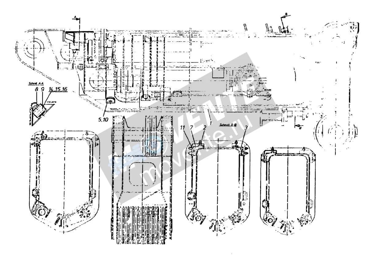 Роликоподшипник 922355808 Liebherr