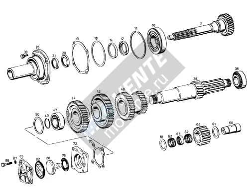 Роликоподшипник с цилиндрическими роликами 500605408 Liebherr