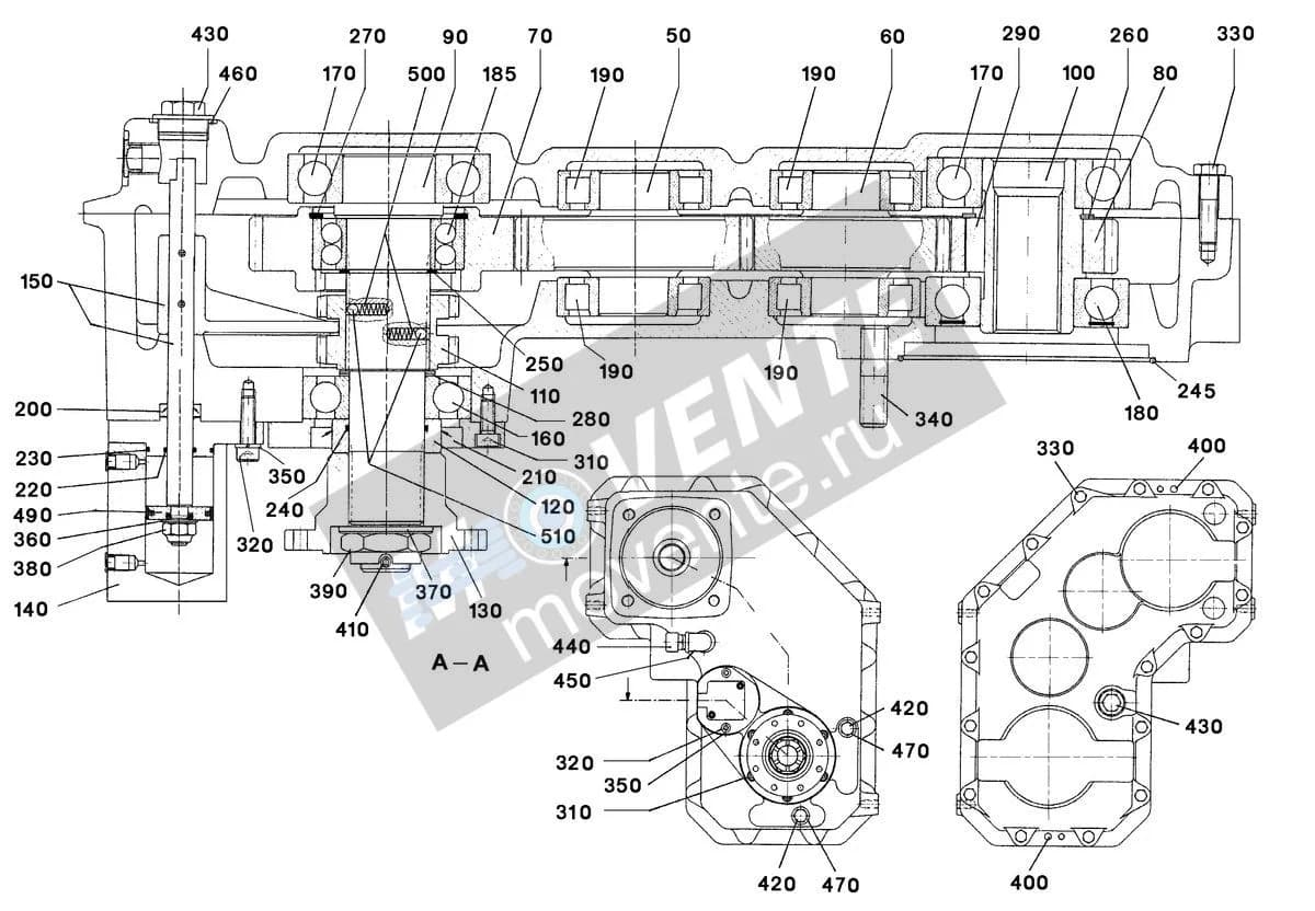 Шарикоподшипник радиальный 745160908 Liebherr