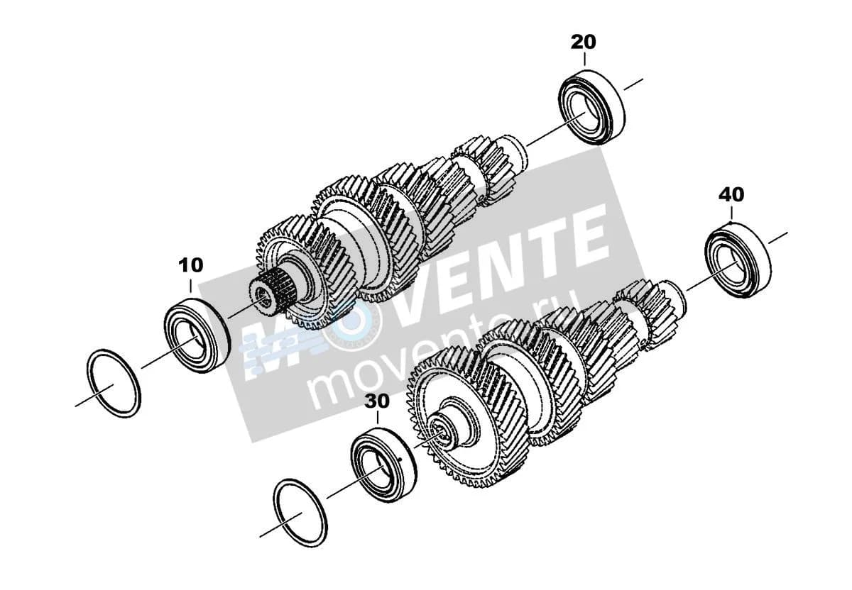 Роликоподшипник конический 10877936 Liebherr