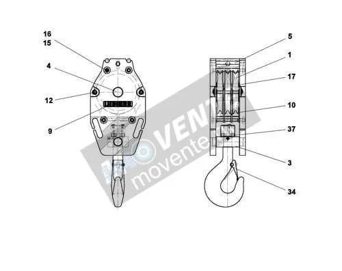 Подшипник с цилиндрическими роликами 746607208 Liebherr