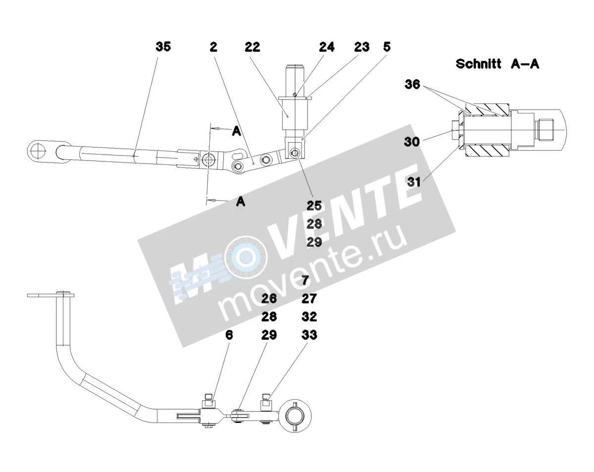 Подшипник скольжения 10875108 Liebherr