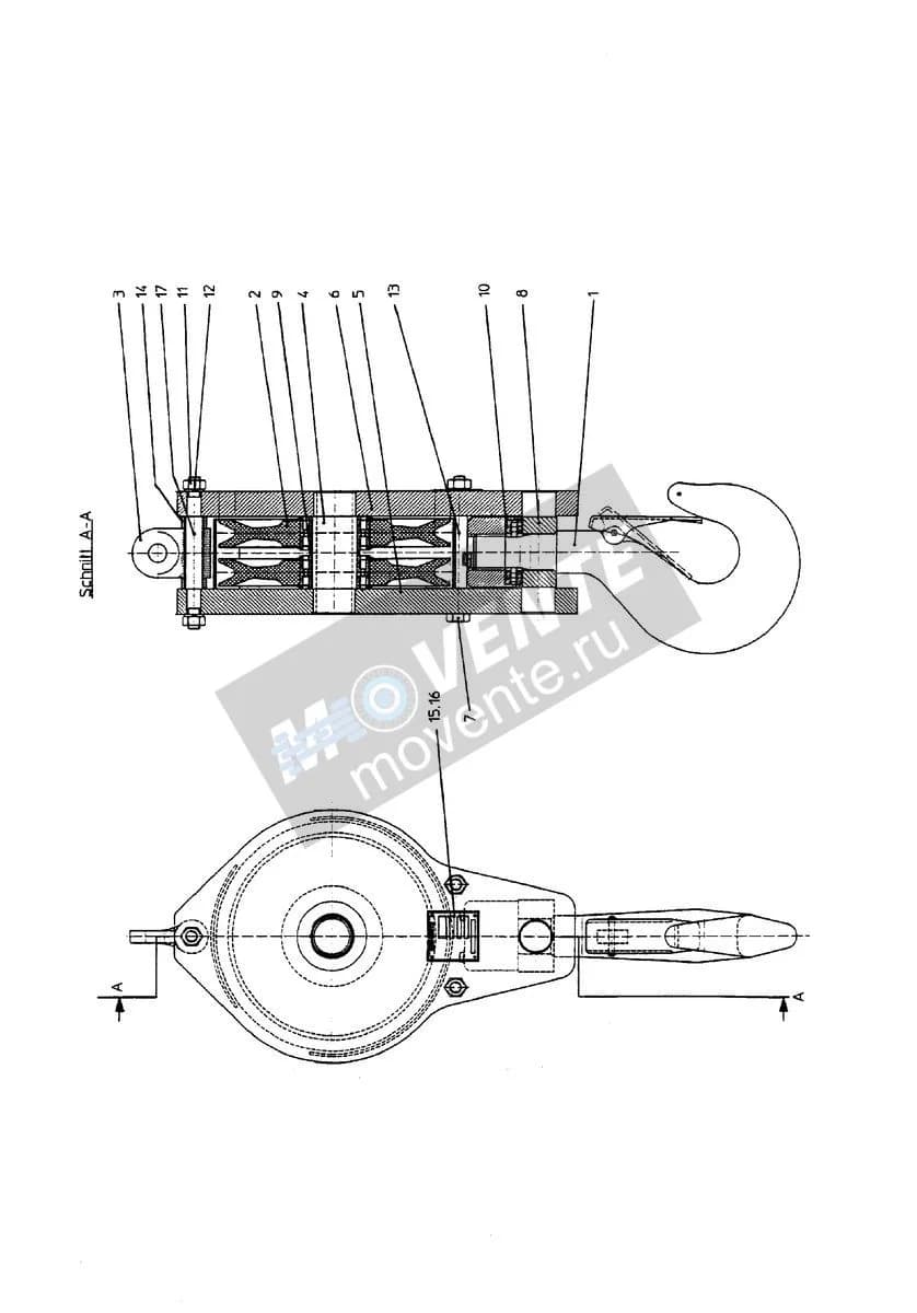 Подшипник с цилиндрическими роликами 746516777 Liebherr