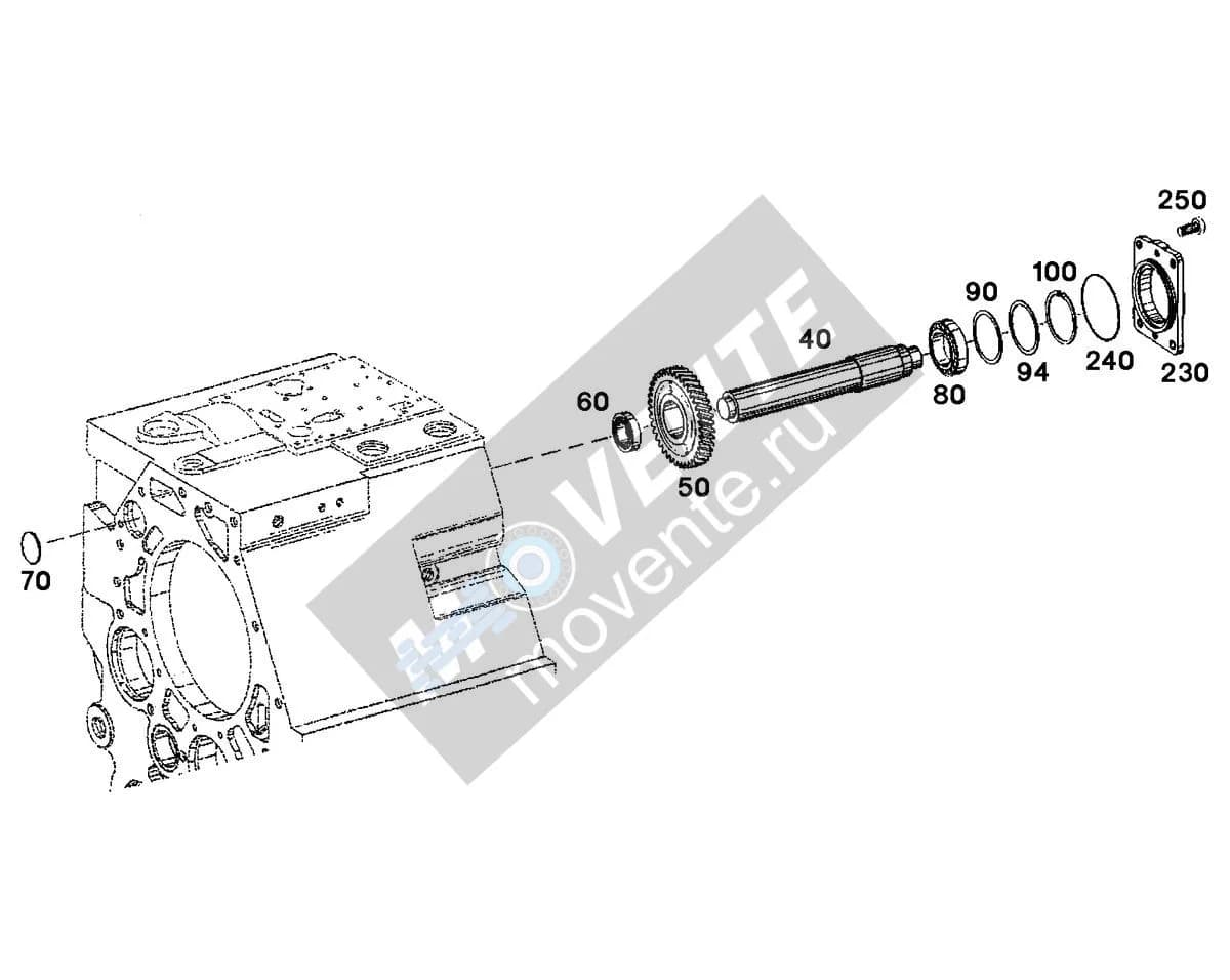 Роликоподшипник 571751108 Liebherr