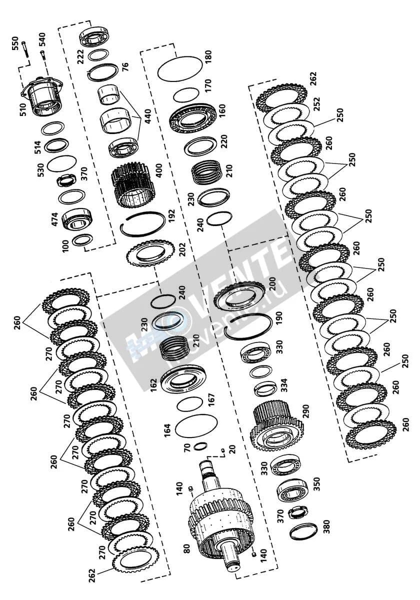 Роликоподшипник 571444708 Liebherr