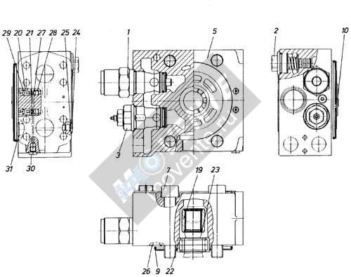 Роликоподшипник с цилиндрическими роликами 514621808 Liebherr