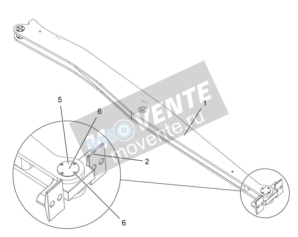 Подшипник 964289808 Liebherr