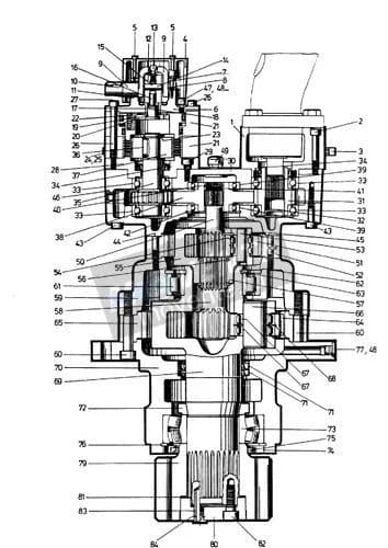 Роликоподшипник с цилиндрическими роликами 746440408 Liebherr