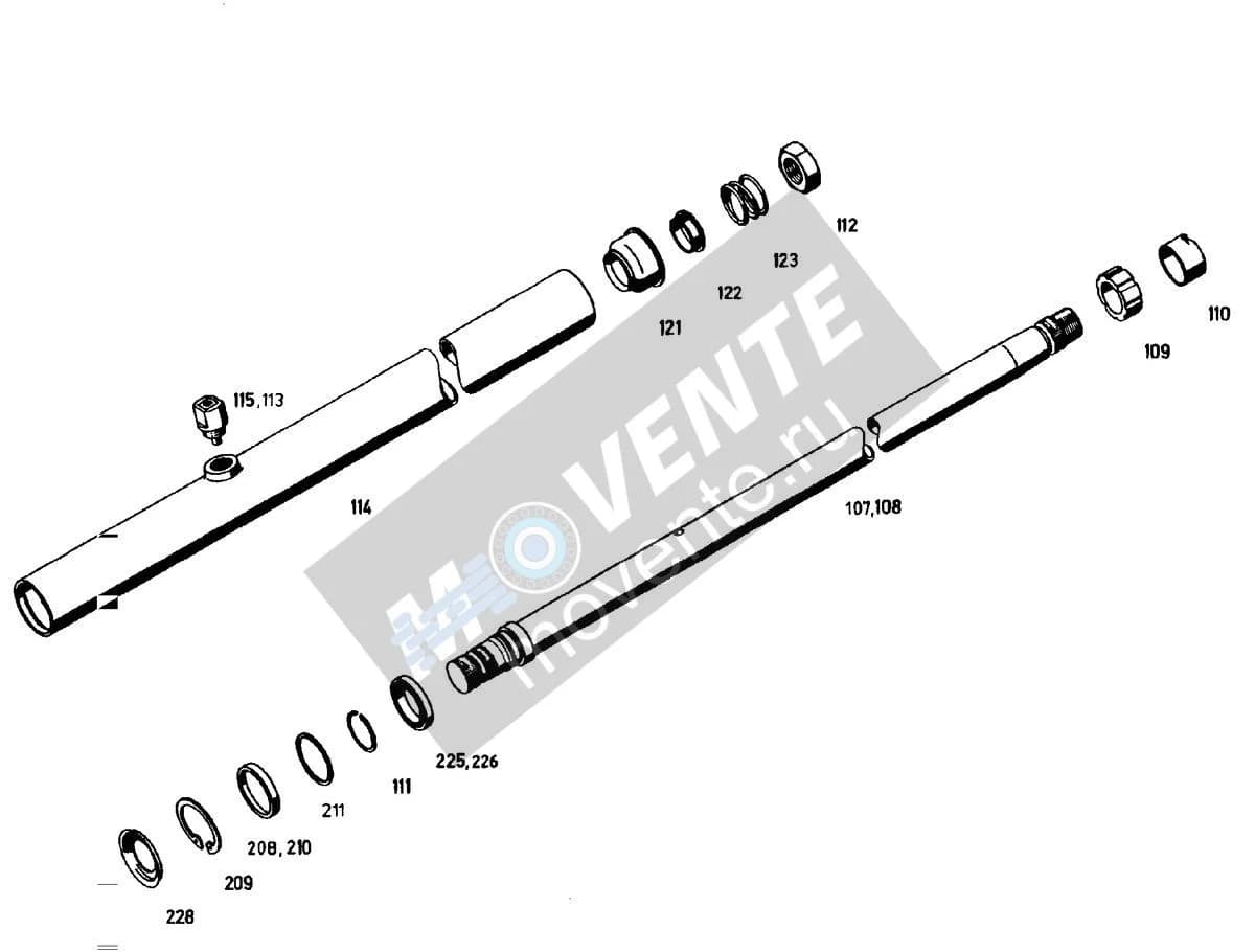 Шарикоподшипник радиальный 745903108 Liebherr