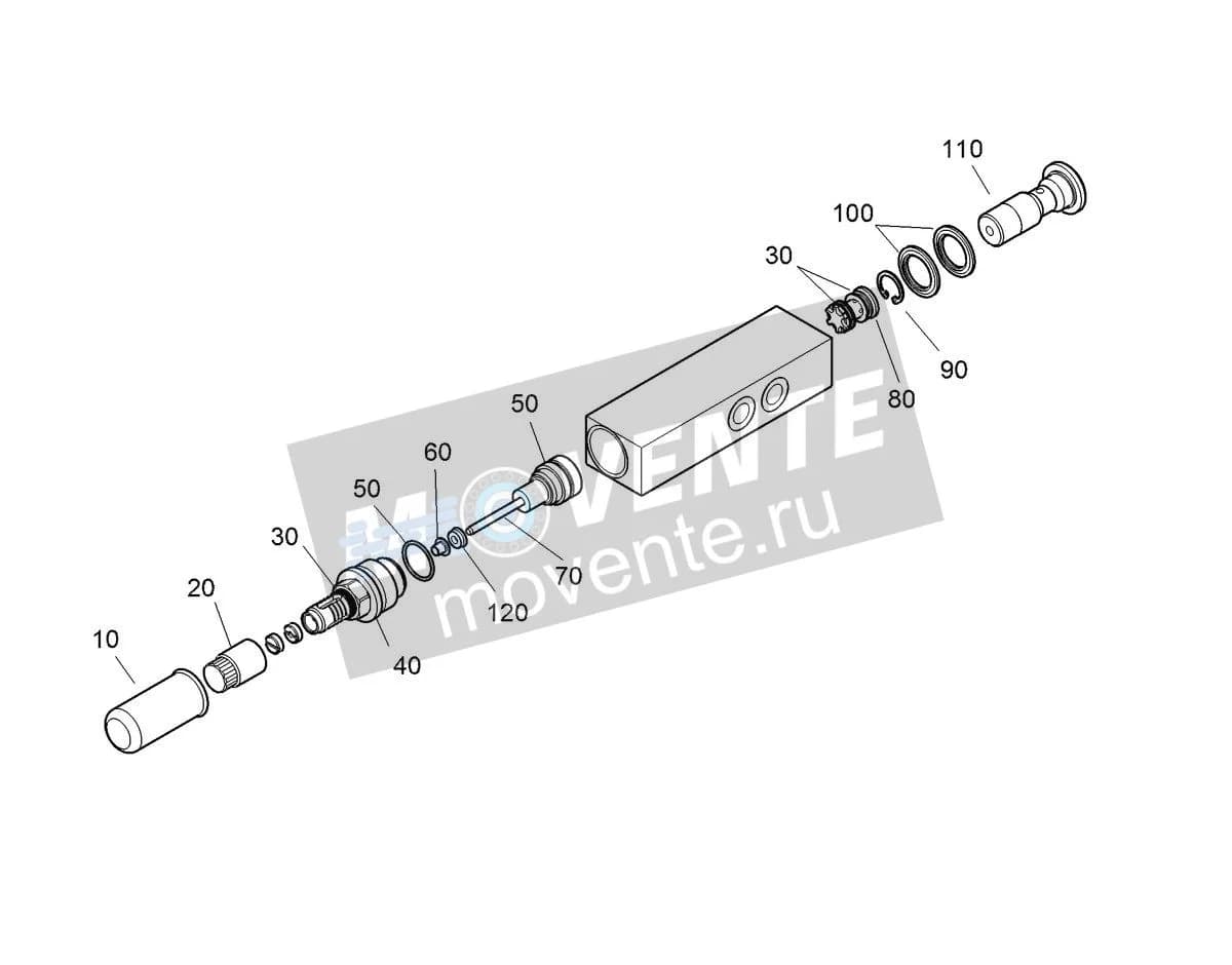 Подшипник скольжения 12253351 Liebherr