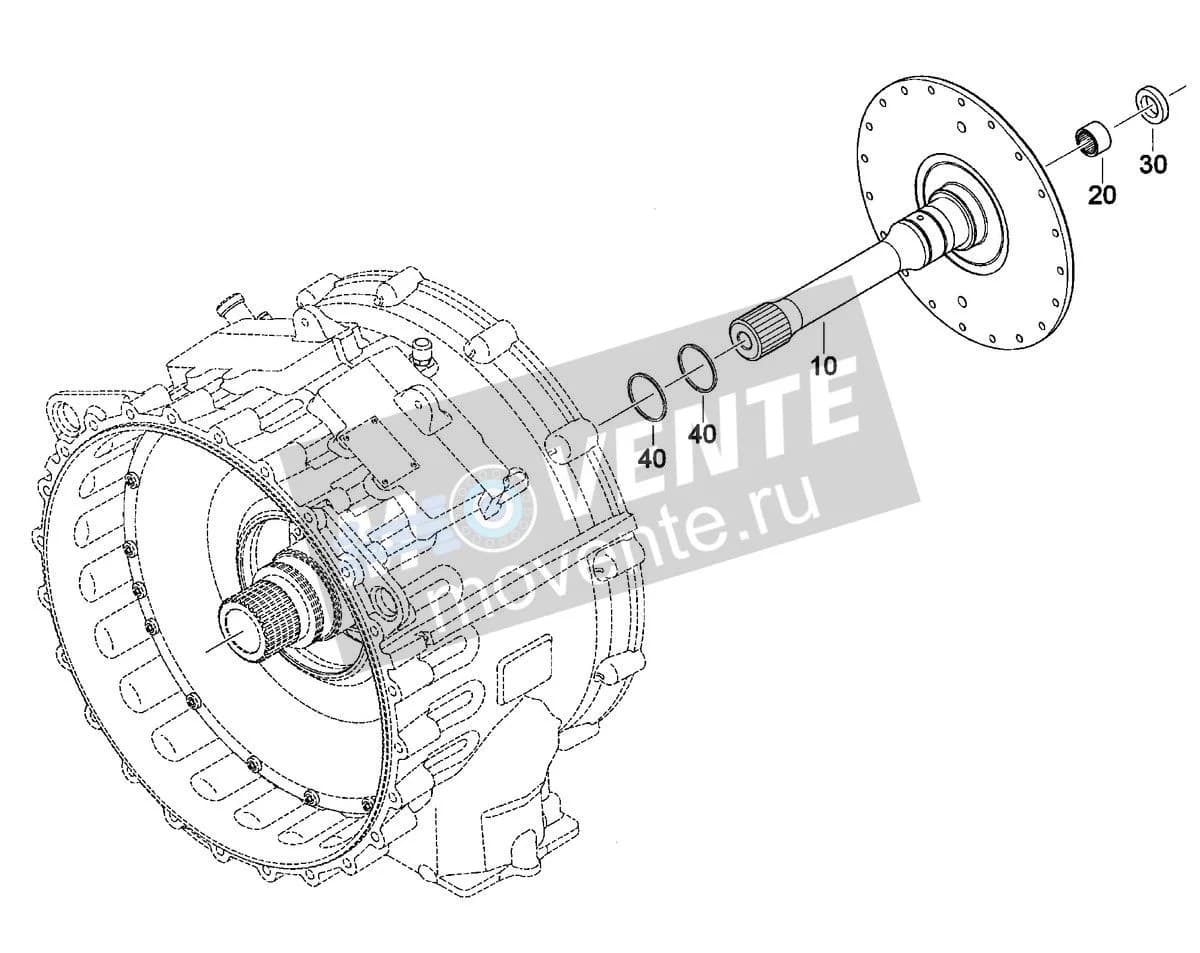 Подшипник игольчатый 500686908 Liebherr