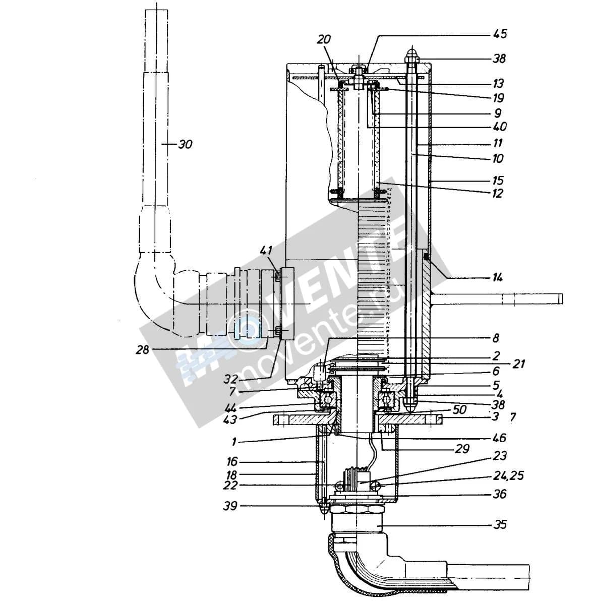 Шарикоподшипник радиальный 691035308 Liebherr