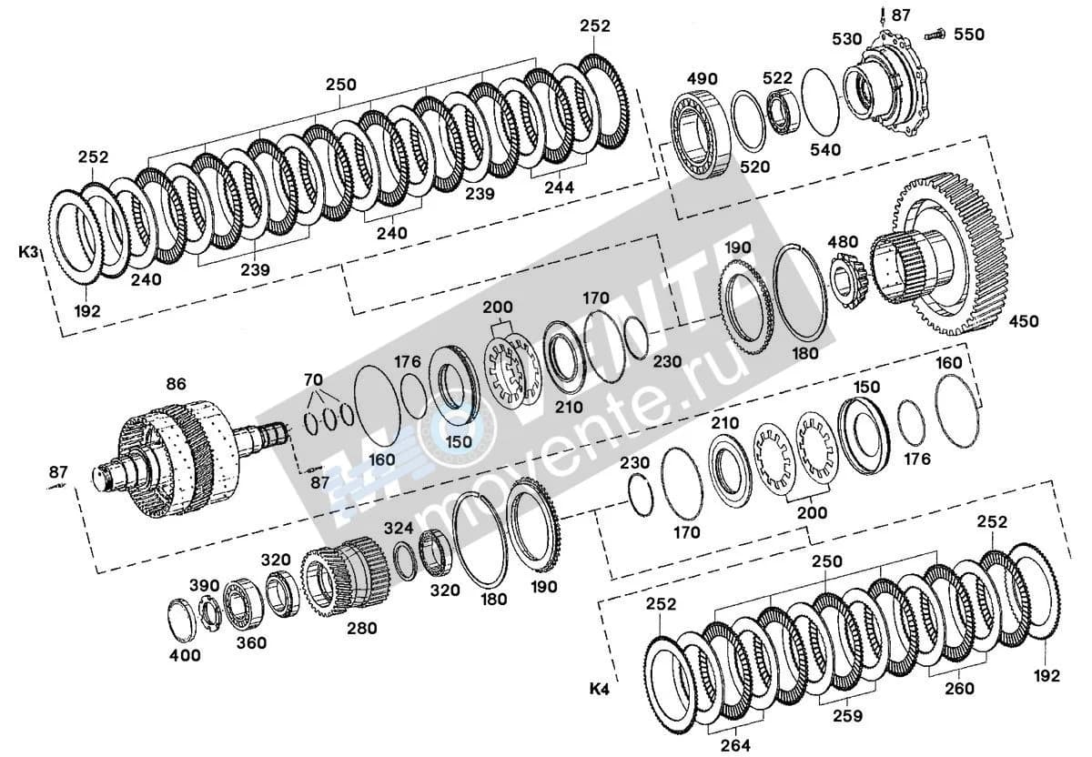 Роликоподшипник конический 10028699 Liebherr