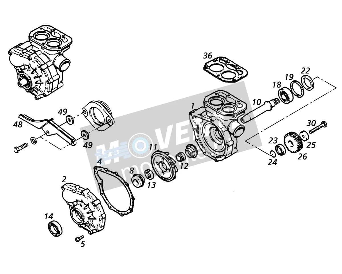 Шарикоподшипник радиальный 7008421 Liebherr