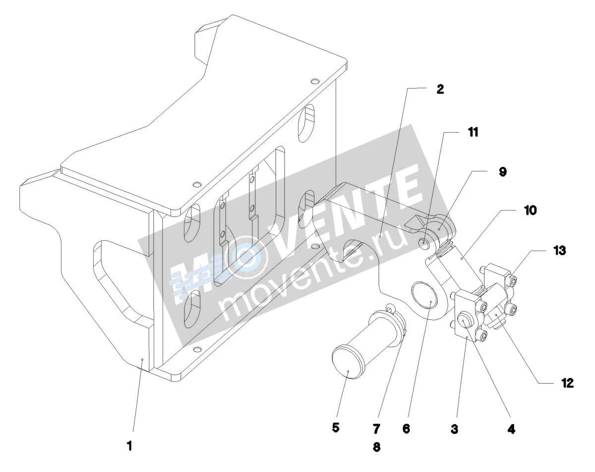 Подшипник 97001113 Liebherr