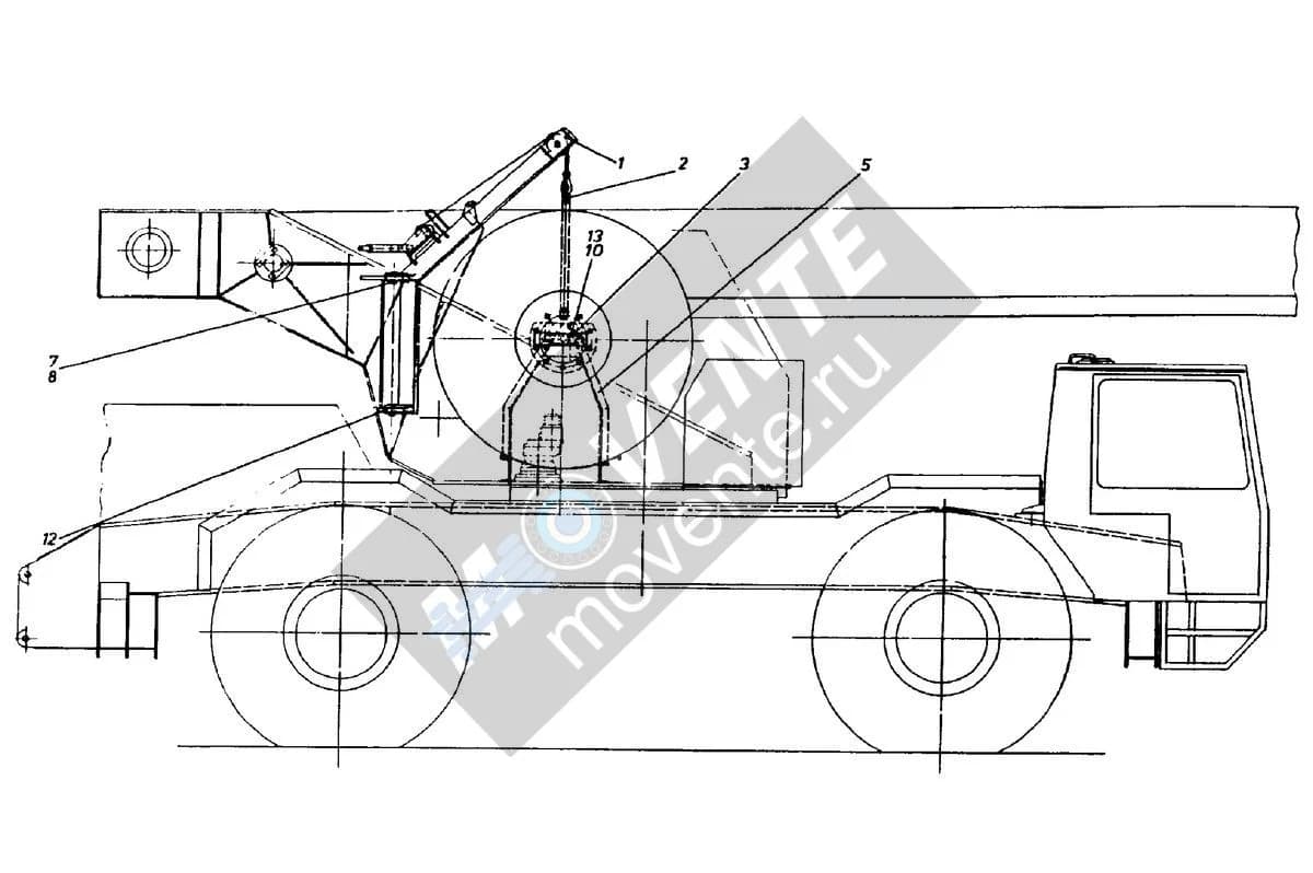 Подшипник фланцевый 941488908 Liebherr