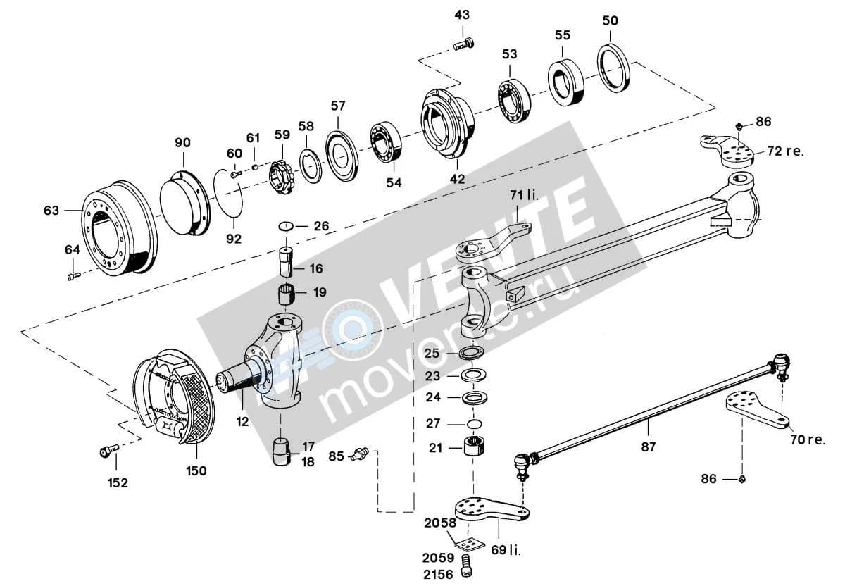 Роликоподшипник конический 746222108 Liebherr